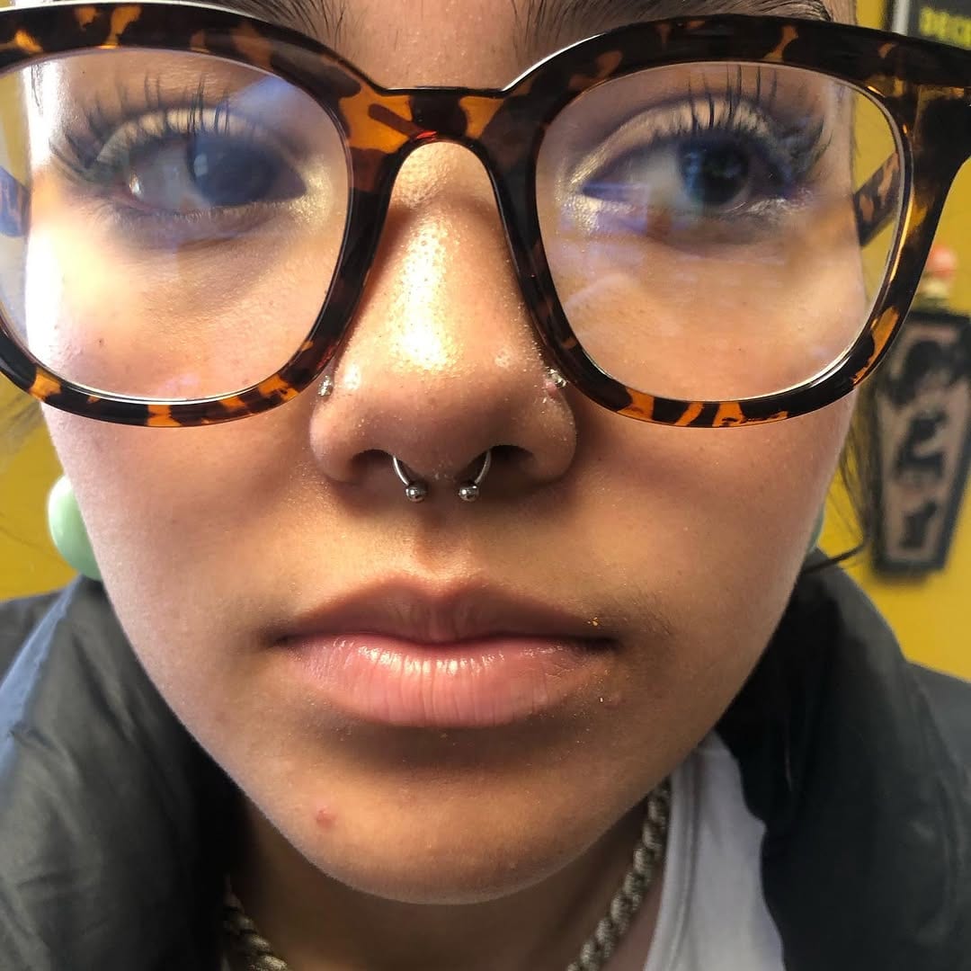 Septum & nostril